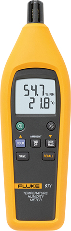 Modernes Temperatur- und Feuchtemessgerät mit NTC-Sensor